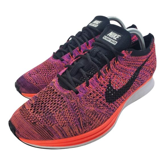 NIKE Shoes FLYKNIT RACER Mens Size 11 ACAI BERRY Running Sneaker 526628-008 main image 4